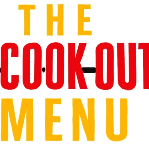 The Cookout menu