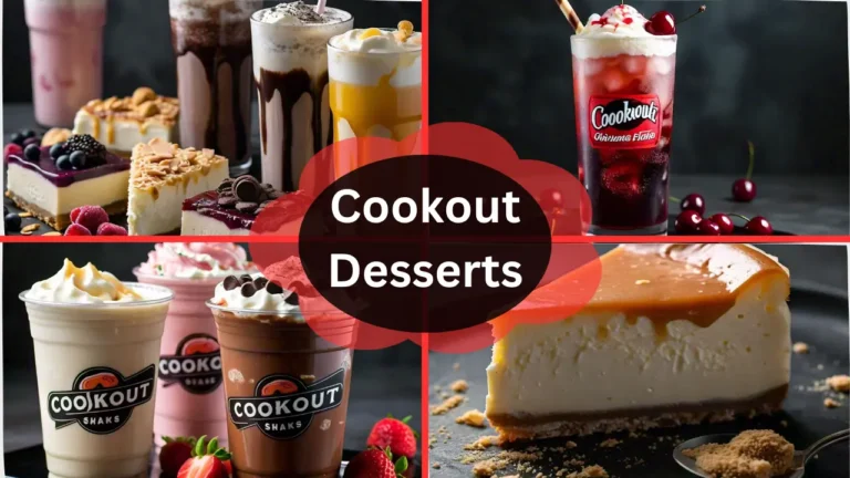 cookout dessert menu