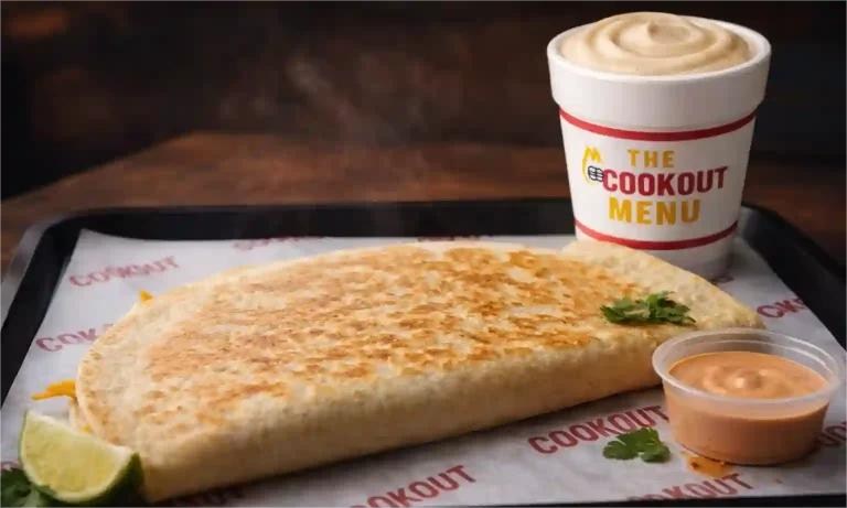 Cookout Quesadilla: Menu, Prices, Calories, Sauce & Copycat Recipe Guide
