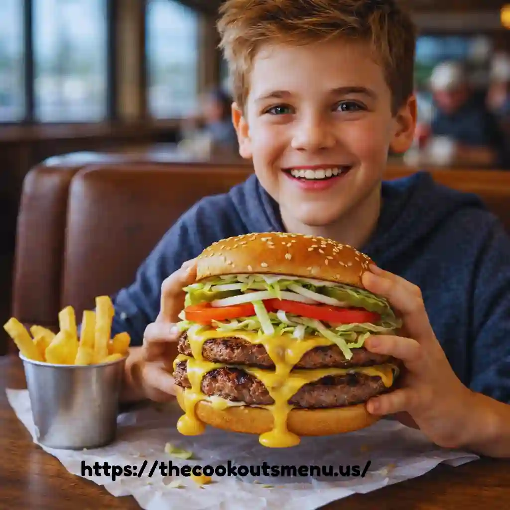 cookout double burger
