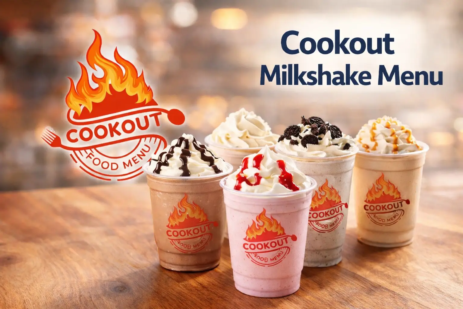 cookout milkshakes menu